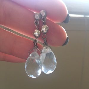 ❗️SOLD❗️Antique unmarked silver earrings